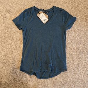 prAna Foundation Short Sleeve Vneck (NWT)
